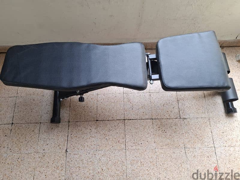 Bench and Dumbbells for sale 1