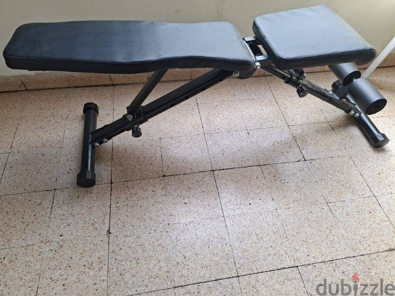 Bench and Dumbbells for sale 2