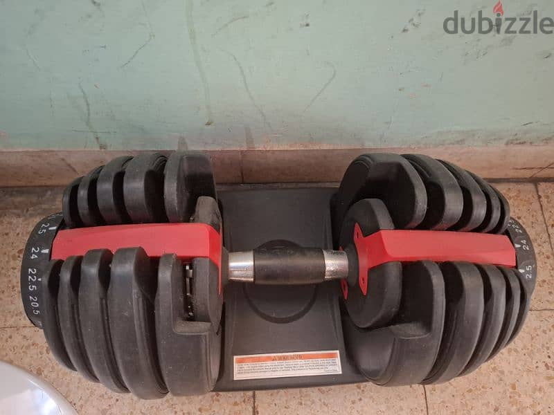 Bench and Dumbbells for sale 3