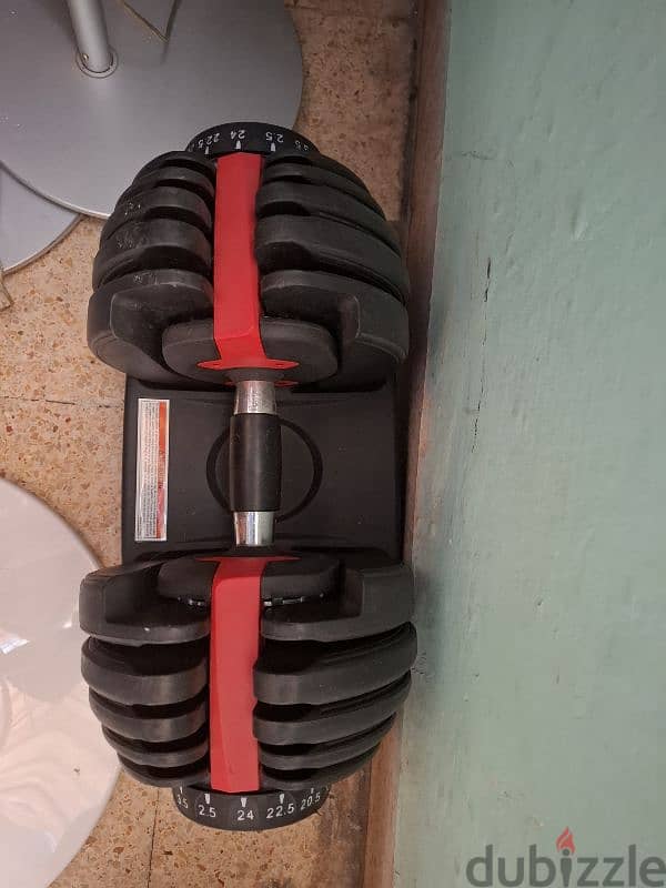 Bench and Dumbbells for sale 4