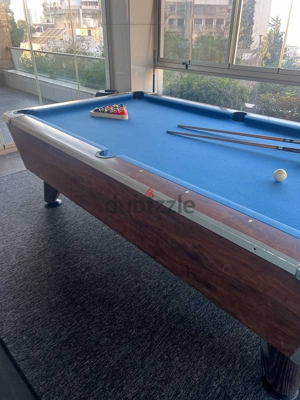 8 ft valley billiard table (delivery included) 1