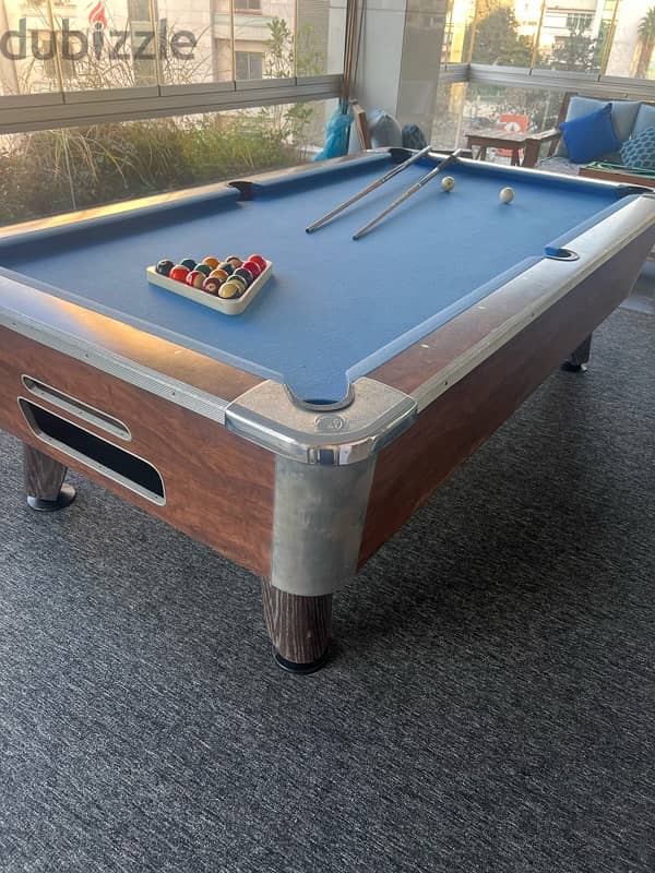 8 ft valley billiard table (delivery included) 2