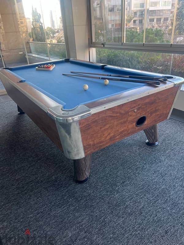 8 ft valley billiard table (delivery included) 3