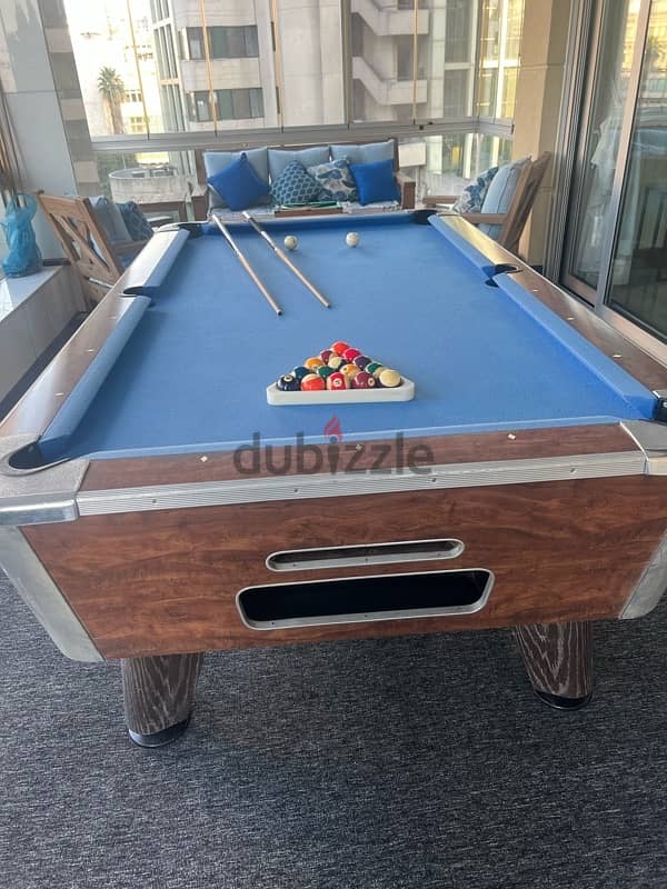 8 ft valley billiard table (delivery included) 4