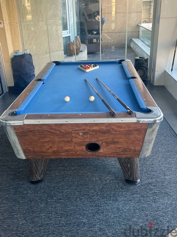 8 ft valley billiard table (delivery included) 6