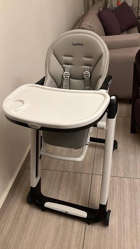 Peg Perego Siesta Follow Me High Chair Lucent - 0