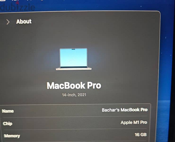 MACKBOOK PRO M1 PRO 14" 1