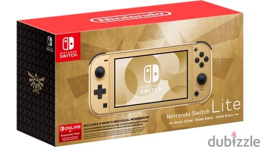 Nintendo Switch Lite Hyrule Edition – Gold Design