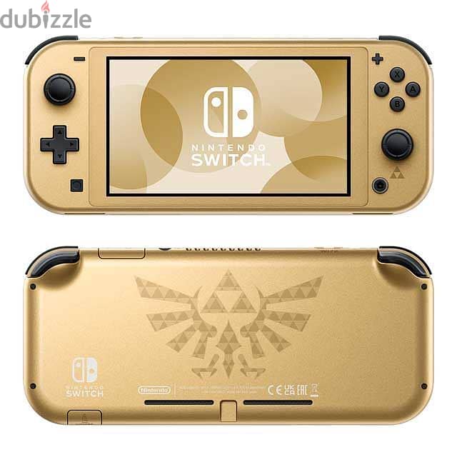 Nintendo Switch Lite Hyrule Edition – Gold Design 1