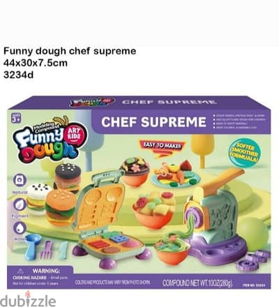 Funny dough chef supreme