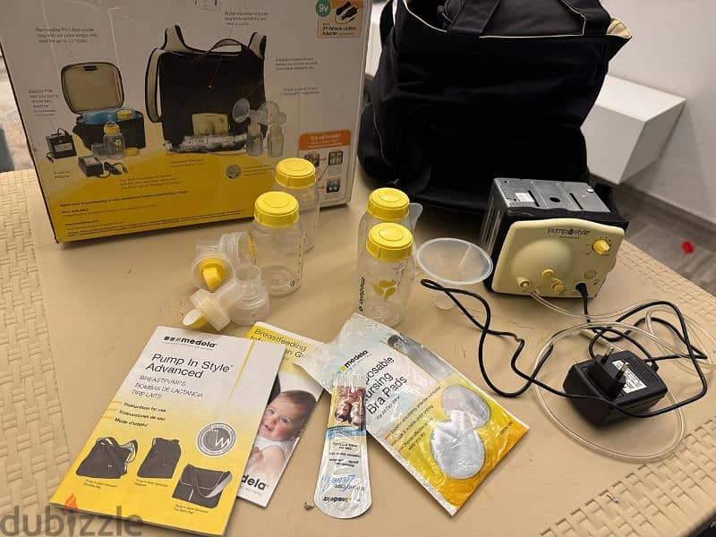 double breastfeeding pump medela 3