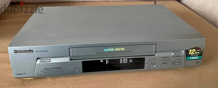 Panasonic NV-SJ207 video cassette player fully op remote included