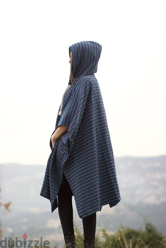 handmade unisex poncho 1