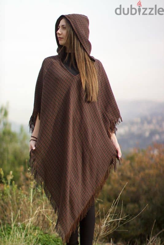 handmade unisex poncho 4