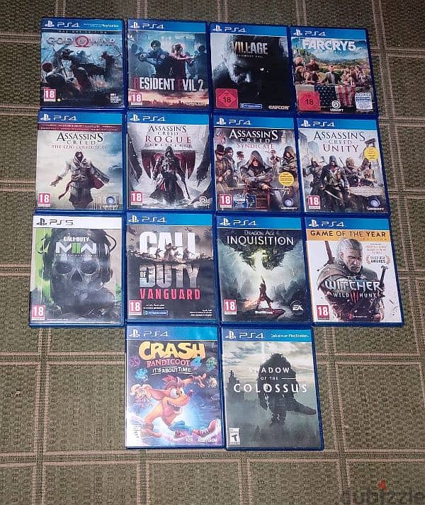 Used ps4 Games 0