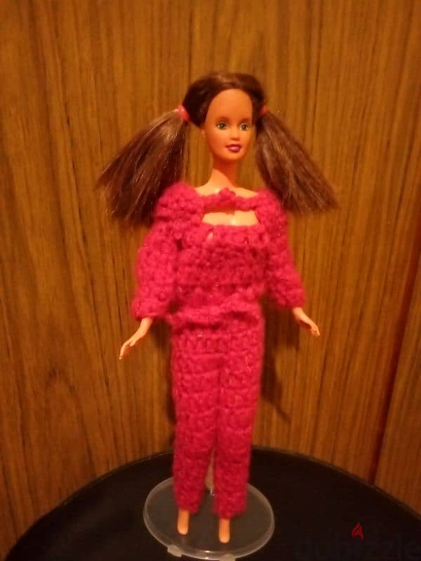 TERESA Mattel Barbie friend used still good Mattel doll special wear. 0