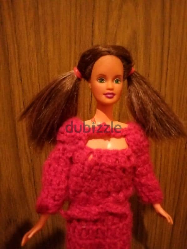 TERESA Mattel Barbie friend used still good Mattel doll special wear. 1