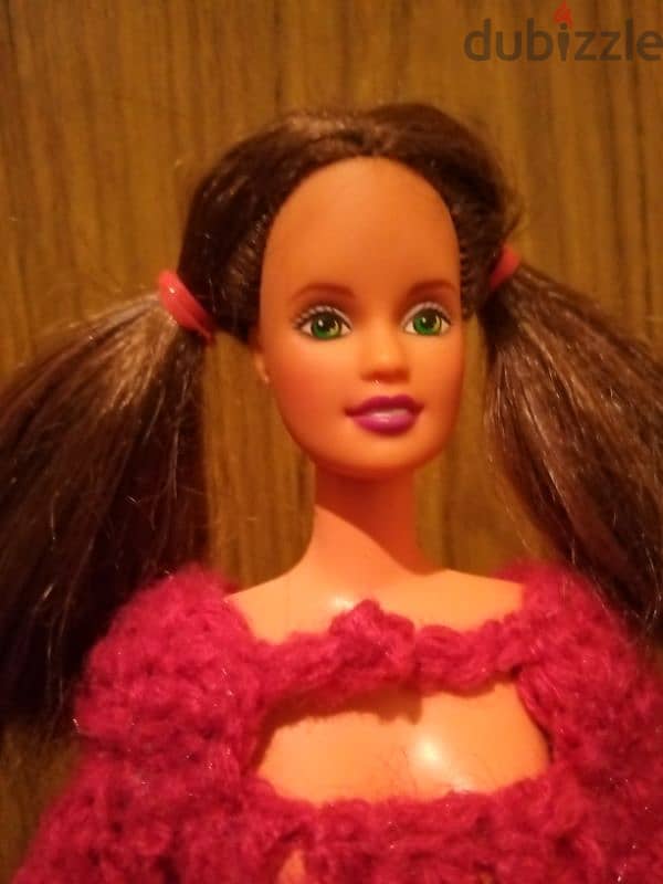 TERESA Mattel Barbie friend used still good Mattel doll special wear. 3