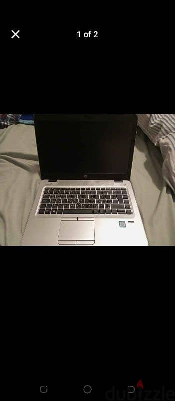 Laptop HP elitebook Core i5 Gen 6 RAM 8 Gb 256nvme