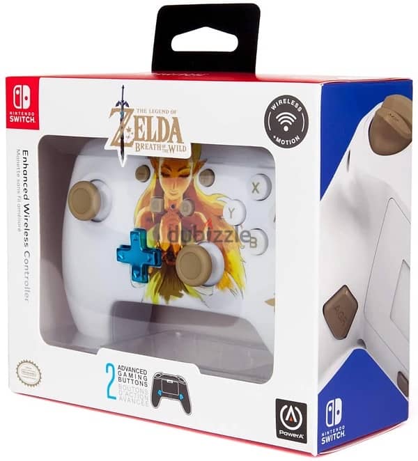 Princess Zelda PowerA Enhanced Wireless Controller for Nintendo Switch 0