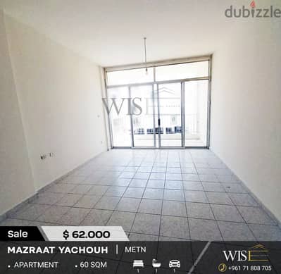 60 SQM Apartment for SALE in Mazraat Yachouh!