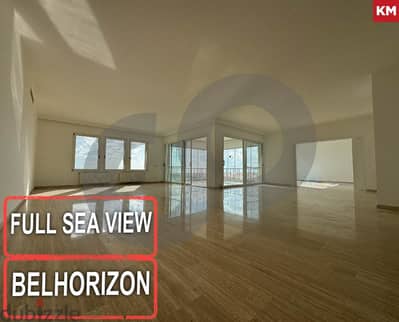 full sea view, keserwan,Belhorizon, Adma/بيلهوريزون، أدما REF#KM117927