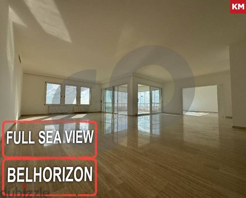 full sea view, keserwan,Belhorizon, Adma/بيلهوريزون، أدما REF#KM117927 0