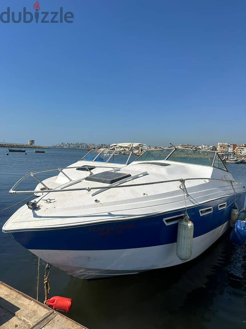 Boats with room moteurs suzuki 300 clean + with parking مينا الاوزاعي 6