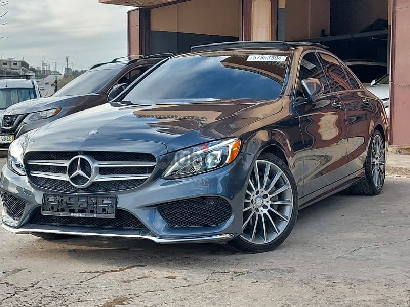 C300 model 2016 2wd Look Amg original super clean 0