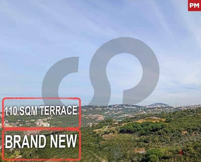 Terrace, prime location, baabda, blaybel/بليبل REF#PM117934