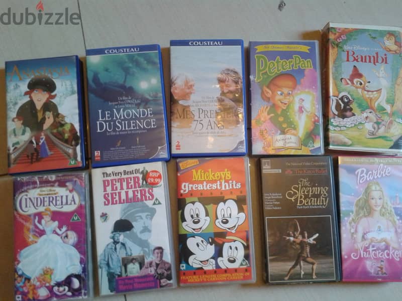 vintage original vhs (video cassettes) list vhs starting 3$ 1