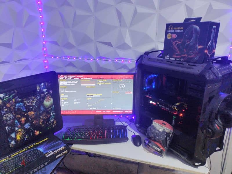 Gaming Full PC Setup i7 8700K + 1080Ti 2