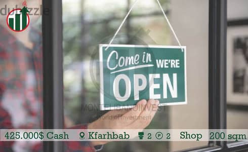 Shop for sale in Kfarhbab !