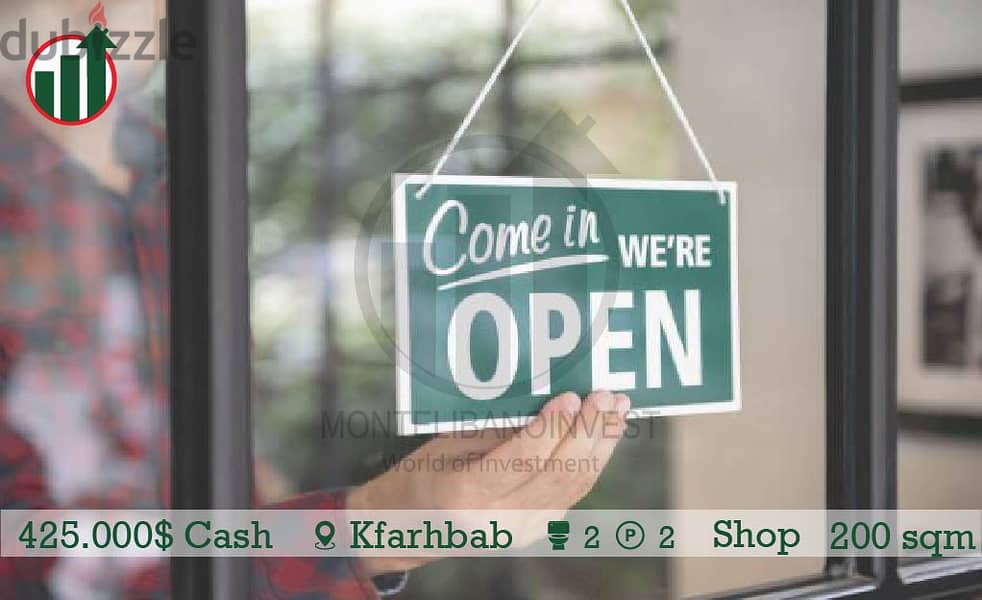 Shop for sale in Kfarhbab ! 0