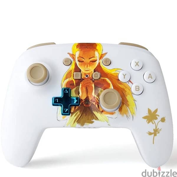 Princess Zelda PowerA Enhanced Wireless Controller for Nintendo Switch 1