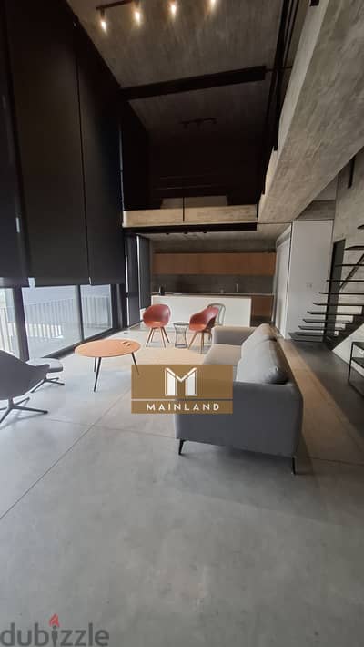 Fully furnished apartment loft for Rent in Achrafieh with Views