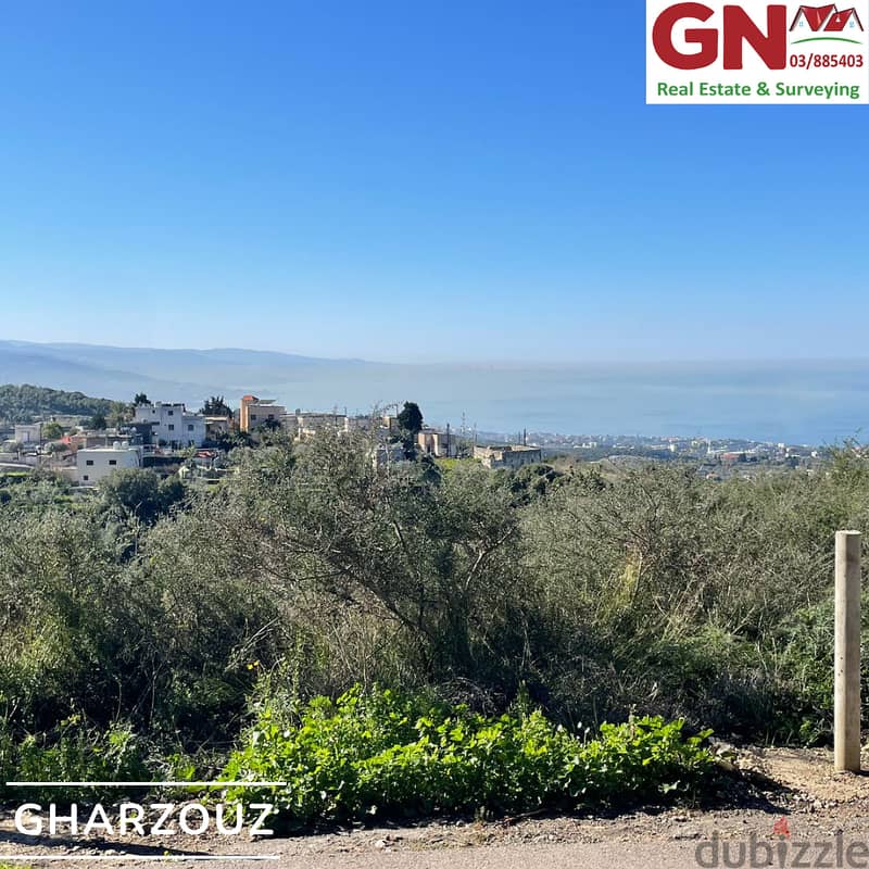 Land For Sale In Gharzouz ارض للبيع في غرزوز 1