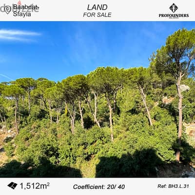 Land for Sale in Baabdat أرض للبيع في بعبدات