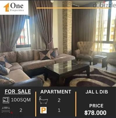 FURNISHED APARTMENT FOR SALE IN JAL EL DIB