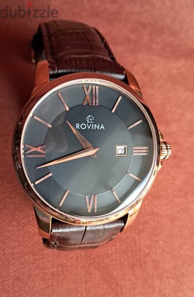 Rovina R51151 G4S Brown 42 mm