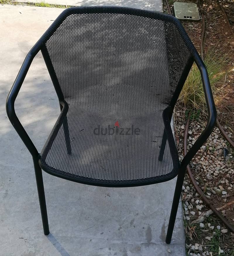 Outdoor metal tables / outdoor metal chairs 2