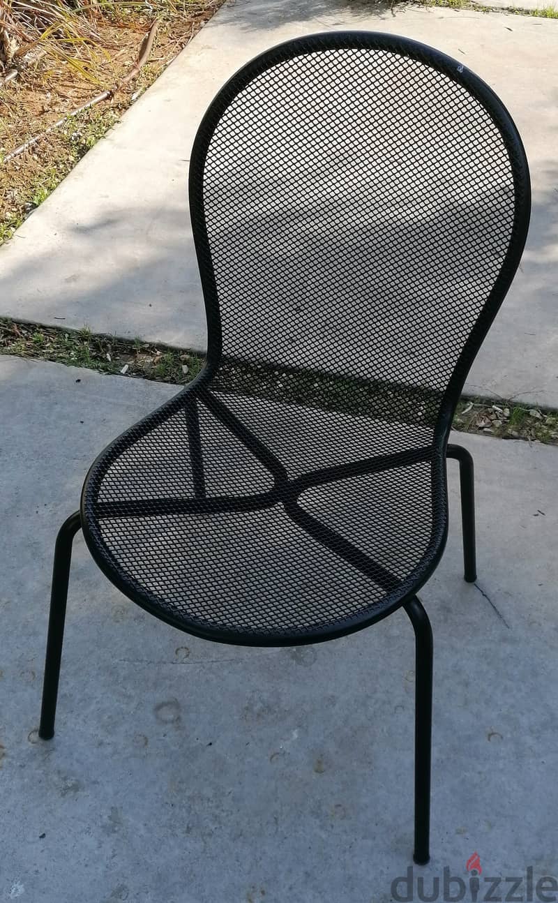 Outdoor metal tables / outdoor metal chairs 3