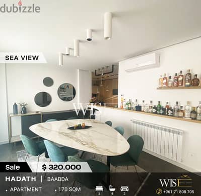 170 SQM luxurious Apartment for SALE in Baabda-Hadath!