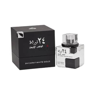 Lattafa 24 Carat White Gold 100 mL Eau De Parfum لطافة