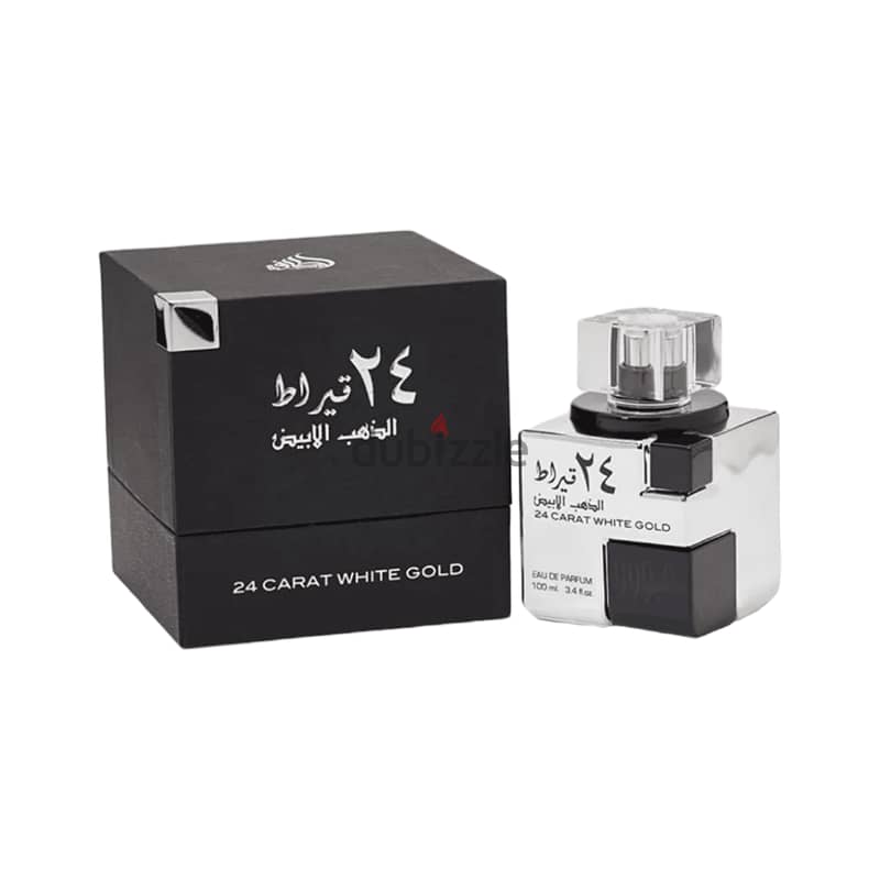 Lattafa 24 Carat White Gold 100 mL Eau De Parfum لطافة 0