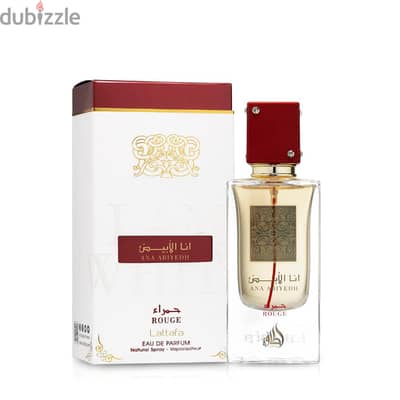 Lattafa Ana Abiyedh Rouge 60mL Eau De Parfum انا الابيض حمرا ‏‏ ‏لطافة