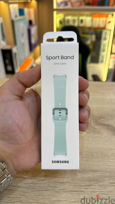 Samsung sport band silicone one click Mint