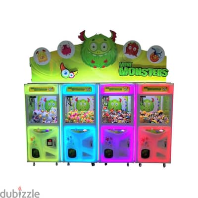 MINI MONSTERS - Coin Operated Claw Machine