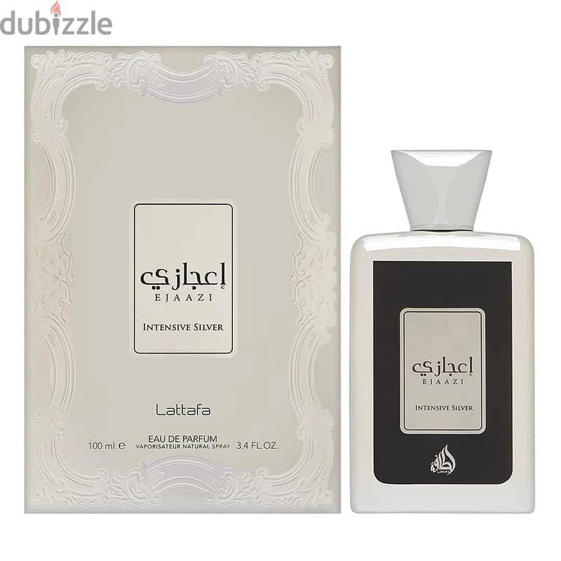 Lattafa Ejaazi Intense Silver 100 mL EDP لطافة اعجازي سلفر 0