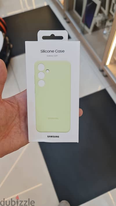 Silicone Case Galaxy S24 Plus lime exclusive & last offer